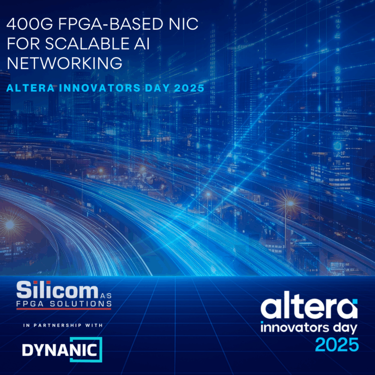 Silicom and DYNANIC at Altera Innovators Day 2025